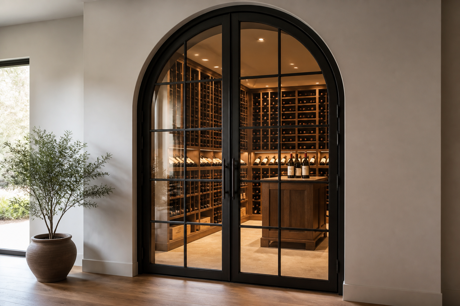 VLX 100 Arched / Custom Door in North Palm Beach, FL | Sightline Windows & Doors North Palm Beach - detail 3