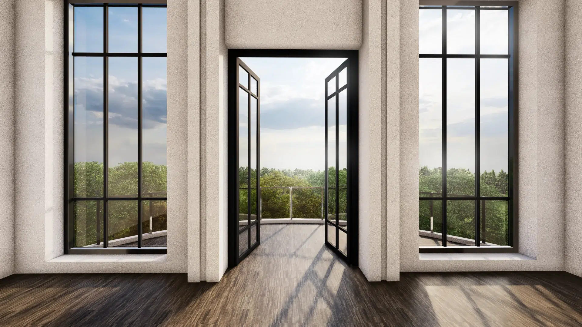 VLX 100 Double Swing / French Door in North Palm Beach, FL | Sightline Windows & Doors North Palm Beach - detail 1